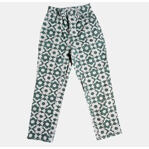 Pacsun Daisy High Rise‎ Straight Jeans Button Fly 25x26 AOP Floral Retro Y2K